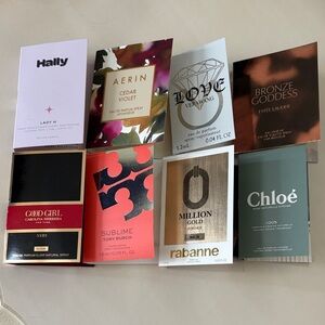 Perfume samples bundle lot